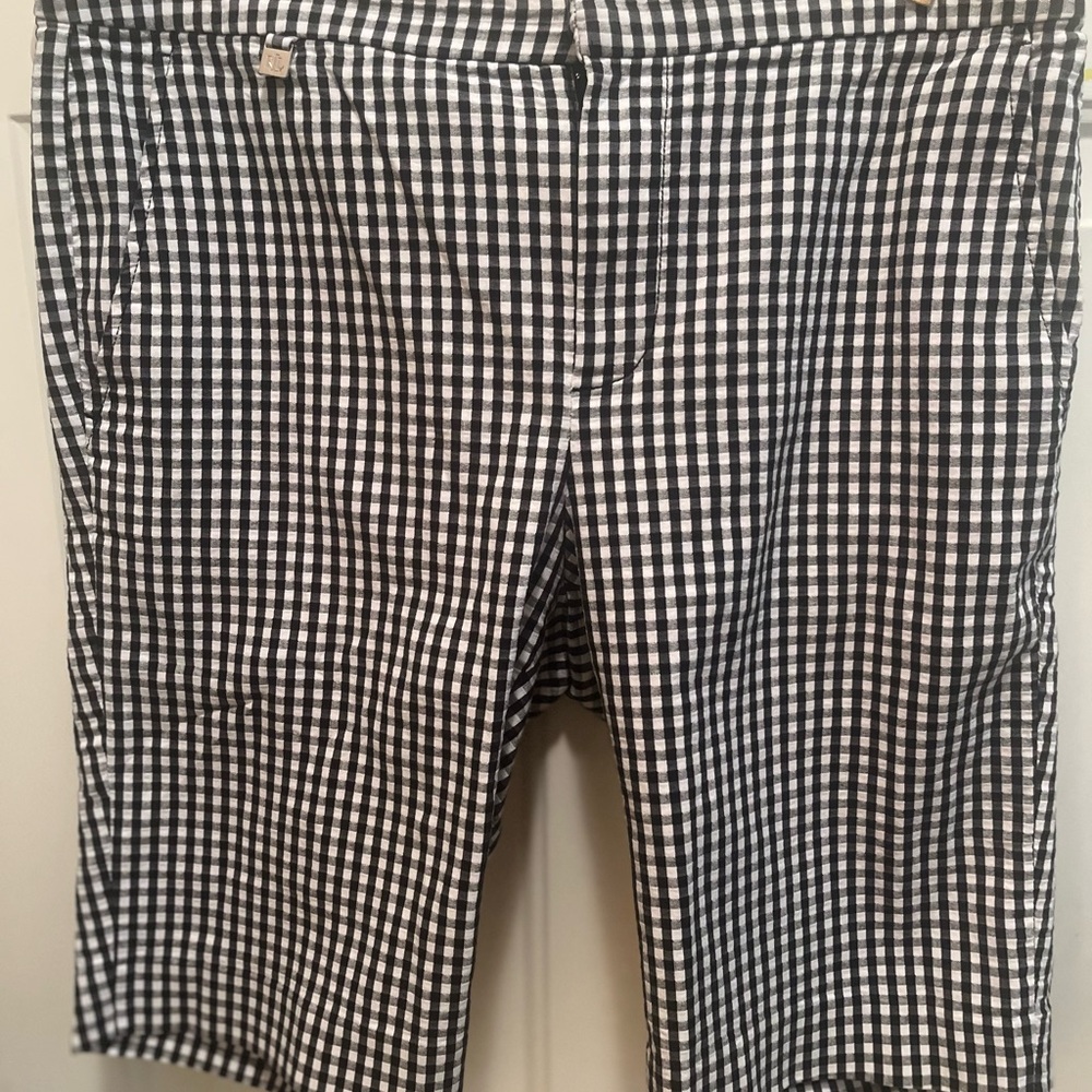 Ralph Lauren Black and White Gingham Shorts